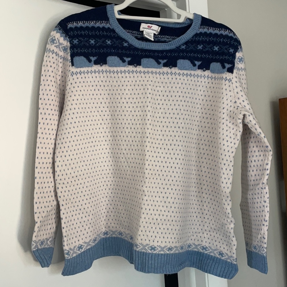 Vineyard Vines Whale Fair Isle Sweater